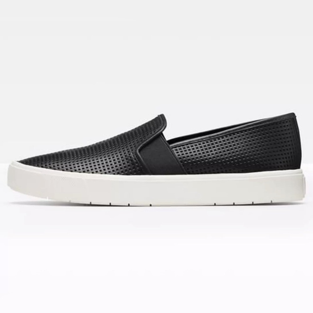 VINCE…Perforated Leather Blair Sneaker